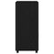 vidaXL Rolling Cabinet Black Oak 55 x 40 x 91 cm Engineered wood