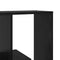 vidaXL Room Divider Bookcase Black Oak 67x25x161.5 cm Engineered Wood