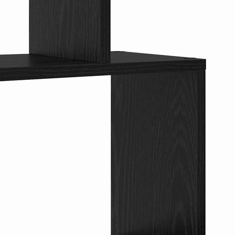 vidaXL Book Cabinet Black 70 x 24 x 193.5 cm Engineered wood