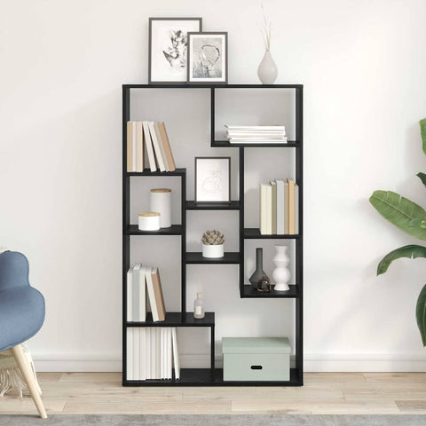 vidaXL Bookcase Artisan Oak 72x20x120 cm Engineered Wood
