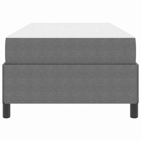 vidaXL Other Light grey 90 x 200 cm Corduroy fabric