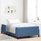 vidaXL Other Blue 120 x 200 cm Corduroy fabric