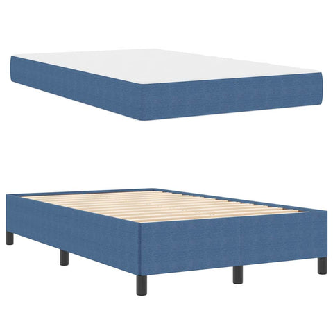 vidaXL Other Blue 120 x 200 cm Corduroy fabric