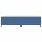 vidaXL Other Blue 120 x 200 cm Corduroy fabric