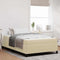 vidaXL Other Light green grey 120 x 200 cm Corduroy fabric