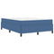 vidaXL Bed Frame Blue 140 x 190 cm Corduroy fabric