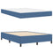 vidaXL Bed Frame Blue 140 x 190 cm Corduroy fabric