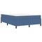 vidaXL Bed Frame Blue 140 x 190 cm Corduroy fabric