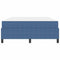 vidaXL Bed Frame Blue 140 x 190 cm Corduroy fabric