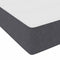 vidaXL Other Dark grey 140 x 200 cm Corduroy fabric