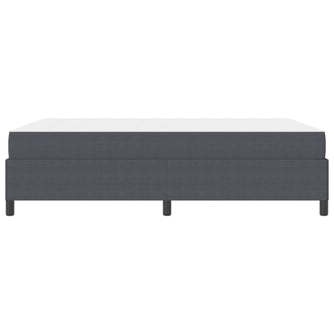 vidaXL Other Dark grey 140 x 200 cm Corduroy fabric