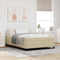 vidaXL Other Light green grey 140 x 200 cm Corduroy fabric