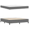 vidaXL Other Light grey 180 x 200 cm Corduroy fabric