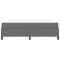 vidaXL Other Light grey 180 x 200 cm Corduroy fabric