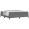 vidaXL Other Light grey 180 x 200 cm Corduroy fabric