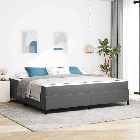 vidaXL Other Light grey 100 x 200 cm Corduroy fabric