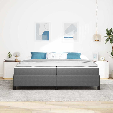 vidaXL Other Light grey 100 x 200 cm Corduroy fabric