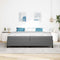 vidaXL Other Light grey 100 x 200 cm Corduroy fabric