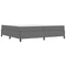 vidaXL Other Light grey 100 x 200 cm Corduroy fabric