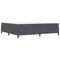 vidaXL Other Dark grey 100 x 200 cm Corduroy fabric