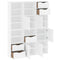 vidaXL Side Cabinets 6 pcs "ODDA" White 40x24x79 cm Solid Wood Pine