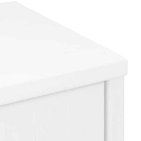 vidaXL Side Cabinets 6 pcs "ODDA" White 40x24x79 cm Solid Wood Pine