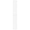 vidaXL Side Cabinets 5 pcs "ODDA" White 40x24x79 cm Solid Wood Pine