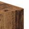 vidaXL Highboard Old wood 50 x 42.5 x 185 cm Engineered wood