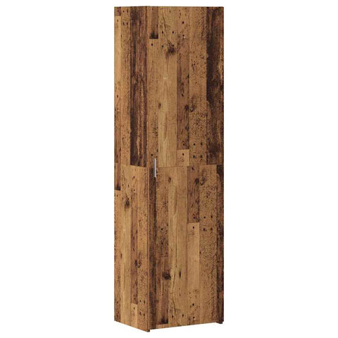 vidaXL Highboard Old wood 50 x 42.5 x 185 cm Engineered wood