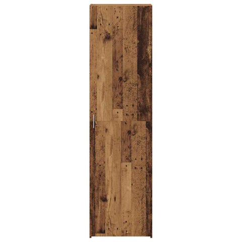 vidaXL Highboard Old wood 50 x 42.5 x 185 cm Engineered wood
