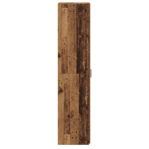 vidaXL Highboard Old wood 50 x 42.5 x 185 cm Engineered wood
