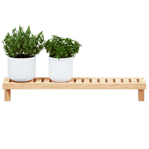vidaXL Wall Hanging Rack Beige 62 x 10 x 12.5 cm Solid Walnut wood