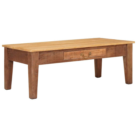 vidaXL Coffee Table Brown 110 x 55 x 40 cm Solid Mango Wood