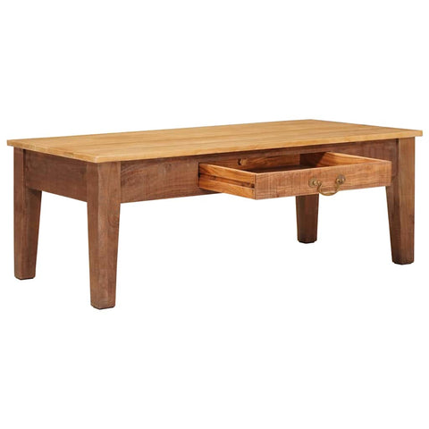 vidaXL Coffee Table Brown 110 x 55 x 40 cm Solid Mango Wood
