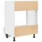 vidaXL Oven cabiet Riga Old wood 60 x 46 x 81.5 cm Engineered Wood