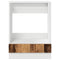 vidaXL Oven cabiet Riga Old wood 60 x 46 x 81.5 cm Engineered Wood