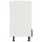 vidaXL Oven cabiet Riga Black oak 60 x 46 x 81.5 cm Engineered Wood