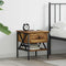 vidaXL Bedside Table Old Wood 40x42x45 cm Engineered Wood