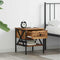vidaXL Bedside Table Old Wood 40x42x45 cm Engineered Wood