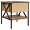 vidaXL Bedside Table Old Wood 40x42x45 cm Engineered Wood