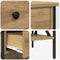 vidaXL Bedside Cabinet with Drawer Artisan oak 40 x 42 x 45 cm