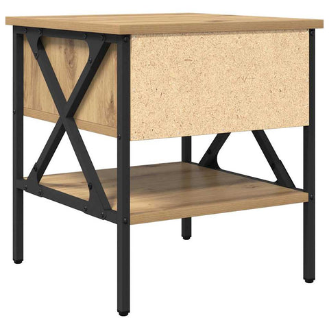 vidaXL Bedside Tables 2 pcs Artisan Oak 40x42x45 cm Engineered Wood