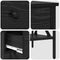 vidaXL Bedside Tables 2 pcs Black Oak 40x42x45 cm Engineered Wood