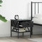 vidaXL Bedside Tables 2 pcs Black Oak 40x42x45 cm Engineered Wood