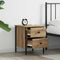 vidaXL Bedside Cabinet Artisan Oak 40x42x50 cm Engineered Wood