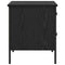 vidaXL Bedside Cabinet Black Oak 40x42x50 cm Engineered Wood