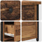 vidaXL Old Wood Table Old Wood MDF, Particle Board, Metal Medium