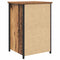 vidaXL Old Wood Table Old Wood MDF, Particle Board, Metal Medium