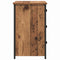 vidaXL Old Wood Table Old Wood MDF, Particle Board, Metal Medium