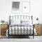 vidaXL Artisan Oak Bedside Tables Artisan Oak Engineered Wood Compact